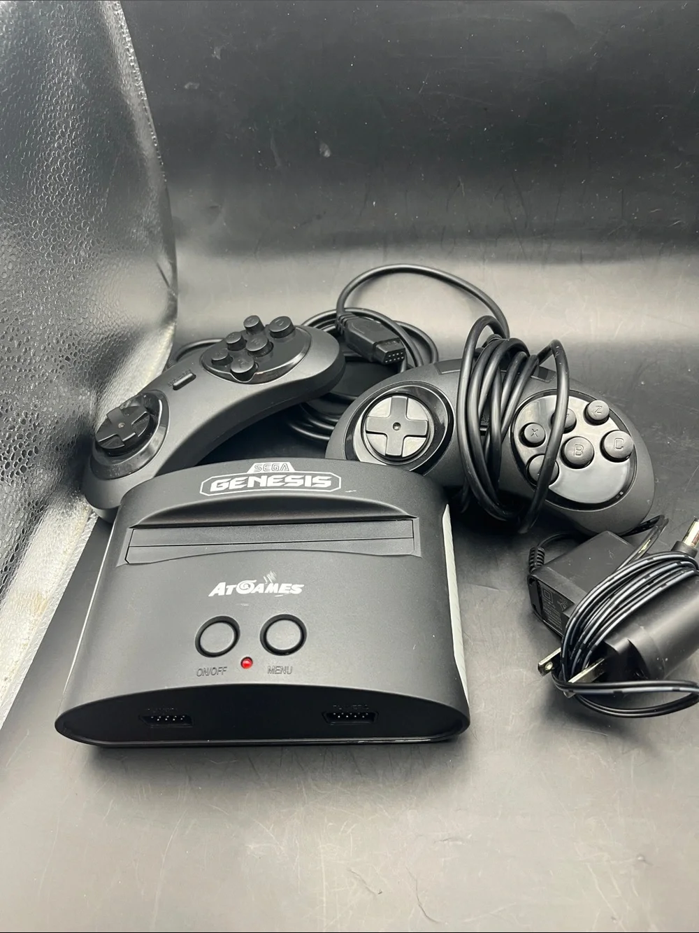 Sega Genesis Classic Mini Console - Black w. 2 controllers 50+ games loaded!